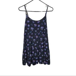 American Eagle Floral Babydoll Sundress Size S